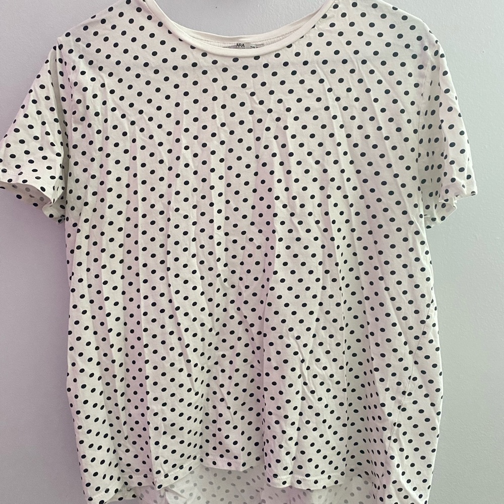 Polka dot ZARA t-shirt